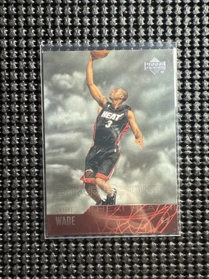 2003-04 Upper Deck - Star Rookie Dwyane Wade #305 (RC) - Image 1 of 2