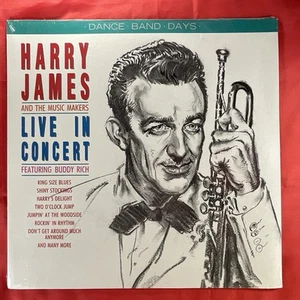 Harry James & His Music Makers - Live In Concert - 1986 Vinyl LP - DBD 03 - Picture 1 of 2