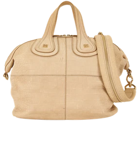 Givenchy Medium Nightingale Handheld Shoulder Bag Suede Beige - Picture 1 of 5