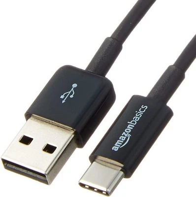 Amazon Basics USB-C-auf-USB-A 2.0 Schnellladekabel, 480 Mbit/s Geschwindigkeit - Bild 1 von 4