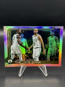 Tarjeta de baloncesto Topps #272 2025-26 del equipo Boston Celtics Victory Rainbow Foil - Imagen 1 de 3