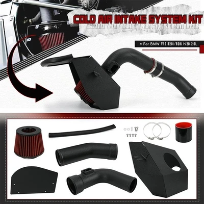 Kit de sistema de admisión de aire frío rendimiento para BMW F10 F11 520i/528i 2,0 L N20 12-18 Foto 1 de 4
