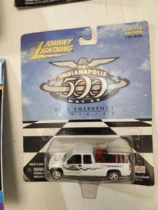 JOHNNY LIGHTNING 84th INDY 500 - 2000 CHEVY SILVERADO Emergency Vehicles #1 - Picture 1 of 3
