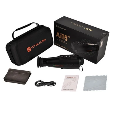 GTGUARD Ai 384x288 Thermal Monocular 60Hz Thermal Night Vision Scope for Hunting - image 1 of 4
