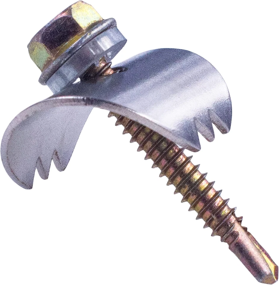 Staffe in Acciaio per Il Fissaggio Rete Metallica E Recinzioni Tessute (90 Pezzi - Immagine 1 di 4