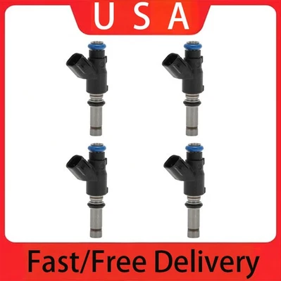 Juego de 4 inyectores de combustible FJ1043 para Chevrolet AVEO AVEO5 2009-2011 1,6 L L4 Foto 1 de 4