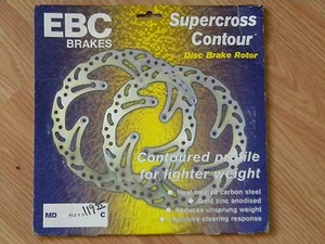 Kawasaki kx250 EBC SUPERCROSS CONTOUR SERIES BRAKE ROTORS KX FRONT - Picture 1 of 4