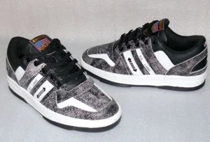 World OF Troop ICE Lamb Leder Herren Schuhe Freizeit Sneaker 42,5 UK8,5 Schwarz - Bild 1 von 12