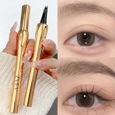 MARKENLOS 3D-Augenbrauenstift Für Tattoo-Gabel Microblading 4 Spitzen ↑