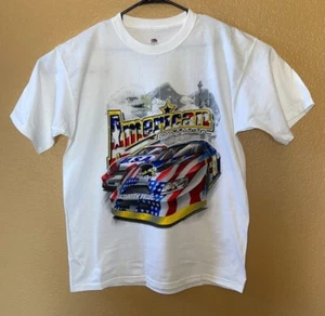 Y2K 2007 American Driven Nascar USA Pride Statute Liberty Eagle Graphic Tshirt L - Picture 1 of 6