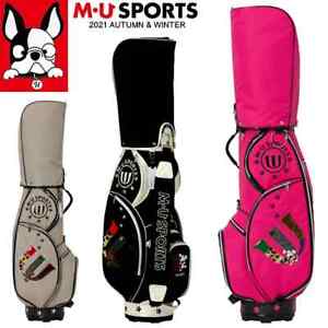 2021 Autumn Winter New M U SPORTS Golf Bag Ladies Caddy Bag 8.5" NEW MU21AW