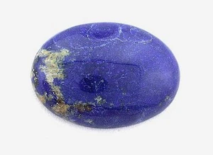 41.64 Carat Natural NO DYE Afghanistan Lapis Oval Cab Cabochon Gem Gemstone - Picture 1 of 1