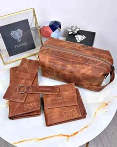 SET.3, Handbag, Phone Compartment Wallet, Card Holder, Keychain Lighter Gift Set - Picture 1 of 9