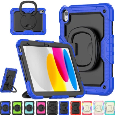 Heavy Duty Shockproof Case Cover For iPad 5/6/7/8/9/10th Gen Air 4 5 Pro 11 12.9 - Image 1 of 4