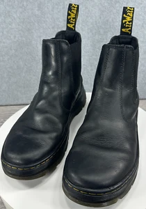 Stivali Chelsea Dr. Martens unisex Embury in pelle nera US da uomo 9; donna 10 EU42 - Foto 1 di 9
