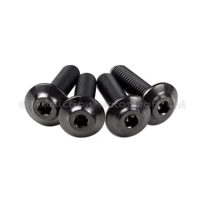 4x Tornillos de abrazadera trasera Ducati 1299 S, R Panigale negro titanio  Foto 1 de 3