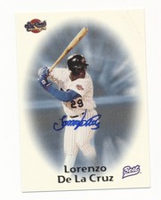 1998 Best Autograph #NNO Lorenzo de la Cruz Syracuse Sky Chiefs