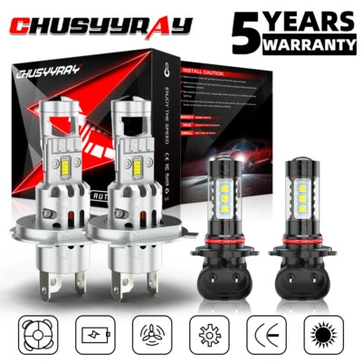 Kit combinado de bombilla antiniebla de haz alto bajo LED para Scion XB 2004 2005 2006 Foto 1 de 4