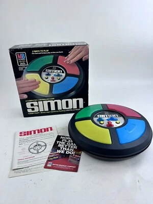 Juego controlado por computadora Simon Milton Bradley 1978 vintage Foto 1 de 4