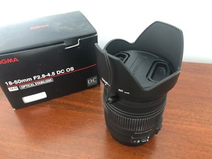 Zoom Sigma Dc Camera Lenses 18 50mm Focal For Sale Ebay