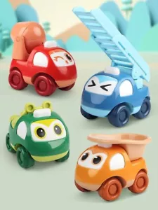 Reibungskraftwagen (Alter 3+) Push & Go Autos Cartoon Baufahrzeuge - Bild 1 von 4
