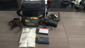 JVC GR-AX940 VHS-C Compact VHS Video Camera Camcorder w/battery, case, & more! - Picture 1 of 13