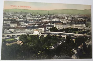 VTG 1910 PC AERIAL VIEW OF VIENNA AUSTRIA IN ITS TOTALITY - Bild 1 von 2