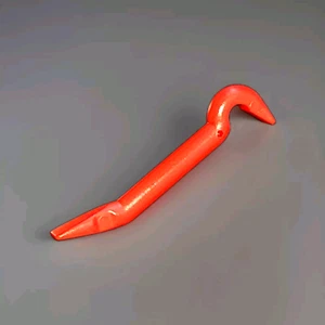 LEGO # 92585 Utensil Tool Crowbar - minifigure accessory [ Red 1pc ] - Picture 1 of 1
