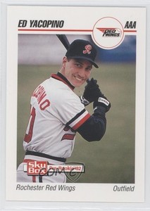1992 SkyBox Pre-Rookie Rochester Red Wings Ed Yacopino #473