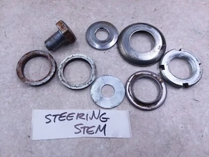 Kawasaki 400 KZ KZ400 (KZ400B) Steering Stem Nut Hardware 1979 VTG ANX-B155 - Picture 1 of 2