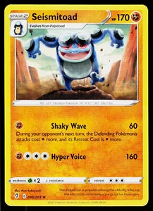 Seismitoad SWSH07: Evolving Skies #090/203 Rare - Picture 1 of 2