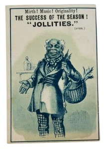 ANTIQUE ENTERTAINMENT HANDBILL FOR "JOLLITIES", BOSTON, MA, 1890'S - Picture 1 of 3