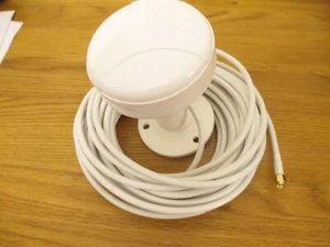 ONWA Chartplotter Marine GPS Active SMA Brass Antenna with mount - Picture 1 of 3