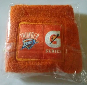 Oklahoma City Thunder RARE Gatorade G Series NBA Wristband - Picture 1 of 3