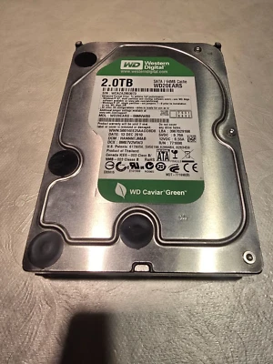 Western Digital 2TB SATA Festplatte (DEFEKT) – Für Bastler / Ersatzteile - Bild 1 von 2