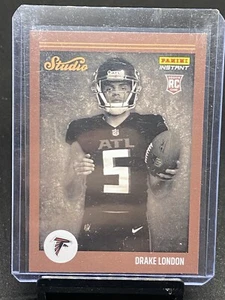 2022 Panini Instant Studio Drake London Rookie RC /911 SP Falcons - Picture 1 of 2