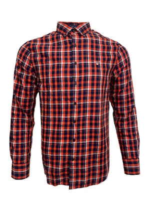 Camisa a Cuadros Nórdica Naranja Pumpin GANT 3001630 Talla M Para Hombre Nueva Con Etiquetas Foto 1 de 2