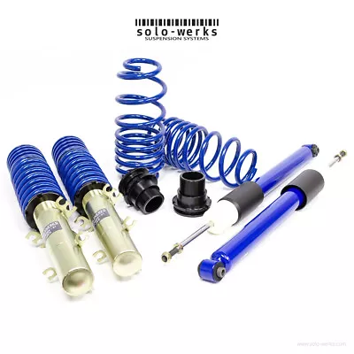 SOLO WERKS S1 Coilover Kit Volkswagen MK IV Jetta Golf Beetle '99.5-'05 S1VW004 - Image 1 of 4