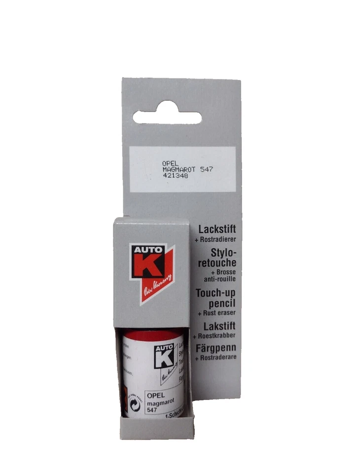 1 Lackstift Opel 547 Magmarot Rot Autolack AutoK 998 /L