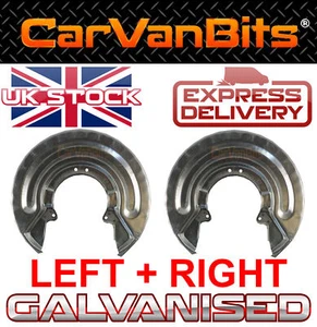 FOR VW T5 T6 REAR BRAKE DUST DISC SHIELD PLATE COVER PAIR OE 7E0615611 - Picture 1 of 5