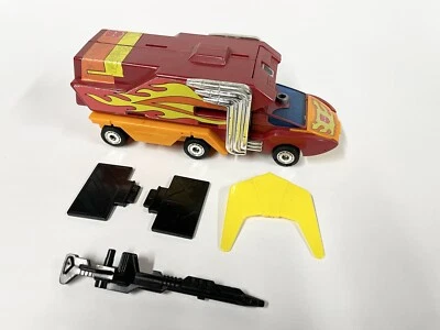 Neumáticos de goma completos Transformers Original G1 1986 Rodimus Prime muy bonitos Foto 1 de 4