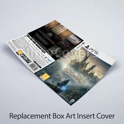 Hogwarts Legacy PS5 Replacement Box Art Case Insert Cover NO GAME - Image 1 of 4