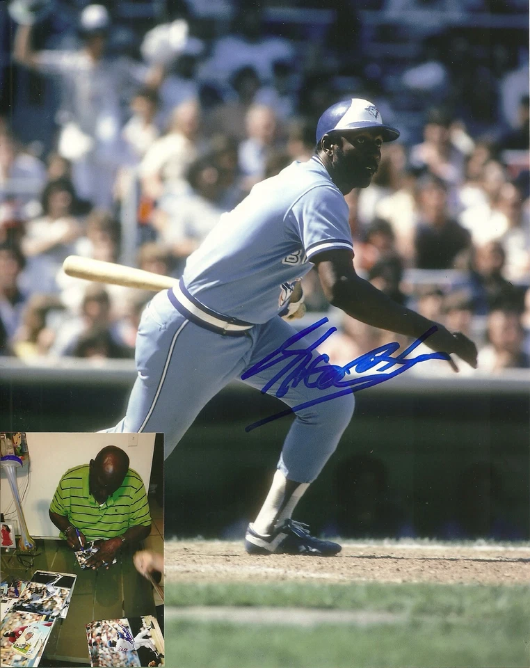 FOTO 8x10 firmada autografiada por Rico Carty Toronto Blue Jays con certificado de autenticidad Foto 1 de 1