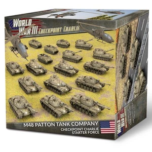 World War III-Checkpoint Charlie: M48 Patton Tank Company Limited (Plastic) - Picture 1 of 6
