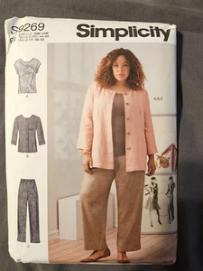Simplicity  U PICK PLUS SIZE DRESS SEWING PATTERN Size 20W to 32W - 1 - Picture 1 of 7