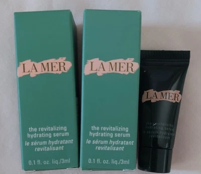 2 La Mer регенерирующая увлажняющая сыворотка 0,01 унц новый в коробке - Изображение 1 из 2