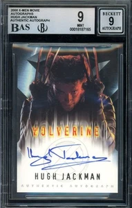 2000 X-Men The Movie Wolverine Hugh Jackman Autograph Auto Card BGS BAS 9 - Picture 1 of 2
