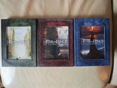 Der Herr der Ringe: Trilogie - Limited Edition (2007) 6-DVDs Set DVD Komplett - Bild 1 von 4