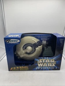 Star Wars Estes Flying Action Model Rocket Trade Federation Battleship E 1 B - Picture 1 of 10