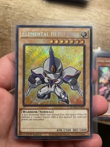 Elemental Hero Neos BLMM-EN003 Secret Rare 1st Ed NearMint +Bonus FREE SHIPPING! - Picture 1 of 16